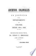 Archivos coloniales