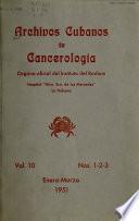 Archivos cubanos de cancerologia
