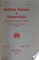 Archivos cubanos de cancerología