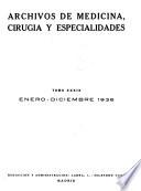 Archivos de medicina, cirugia y especialidades