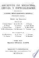 Archivos de medicina, cirugía y especialidades