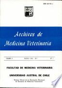 Archivos de Medicina Veterinaria