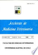 Archivos de Medicina Veterinaria