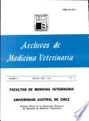 Archivos de Medicina Veterinaria