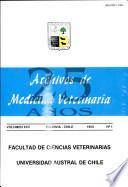 Archivos de Medicina Veterinaria