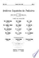 Archivos españoles de pediatría