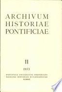 Archivum Historiae Pontificiae