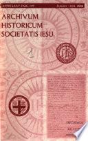 Archivum Historicum Societatis Iesu