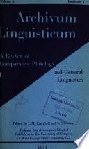 Archivum Linguisticum
