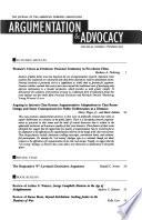 Argumentation and Advocacy