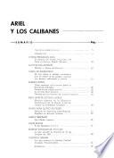 Ariel frente a los Calibanes