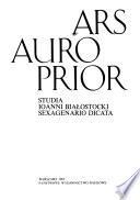 Ars Auro Prior