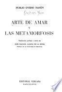 Arte de amar y Las metamorfosis