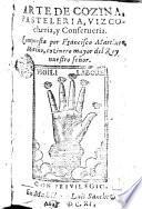 Arte de Cozina, pasteleria, vizcocheria y conserueria