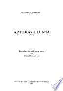 Arte kastellana, 1627