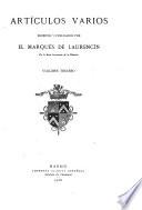Artículos varios