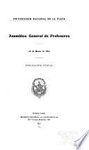 Asamblea general de profesores