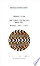 Aspects des civilisations ibériques