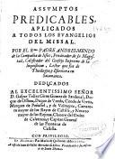 Assumptos predicables aplicados a todos los euangelios del missal
