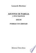 Asuntos de familia y otras imposturas