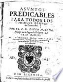 Asuntos predicables para todos los domingos despues de Pentecostes
