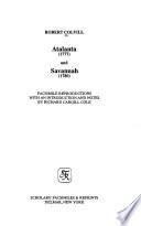 Atalanta (1777) ; And, Savannah (1780)