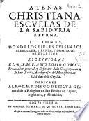 Atenas christiana, escuelas de la sabiduria eterna