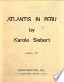 Atlantis in Peru