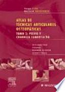 Atlas de técnicas articulares osteopáticas