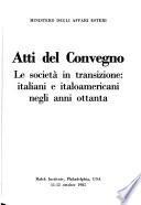Atti del convegno