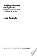 Autobiografía como autofiguración