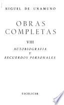 Autobiografia y recuerdos personales