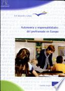 Autonomia y Responsabilidades del Profesorado en Europa