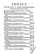 Autos sacramentales, alegoricos, y historiales