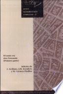 Autos sacramentales completos de Calderón : edición crítica. 27. El santo rey don Fernando : Pt. 1