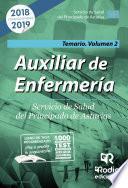 Auxiliar de Enfermería. Servicio de Salud del Principado de Asturias. Temario Volumen 2