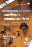 Auxiliares Administrativos. Osakidetza-Servicio Vasco de Salud. Test del Temario