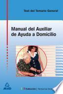 Auxiliares de Ayuda a Domicilio. Test Del Temario.e-book.