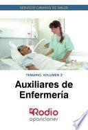 Auxiliares de Enfermería. Temario. Volumen 2. Servicio Canario de Salud.