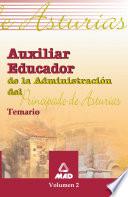 Auxiliares Educadores Del Principado de Asturias. Volumen Ii Ebook