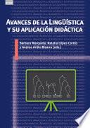 Avances de la Lingüística y su aplicación didáctica