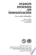 Avances recientes en inmunización