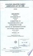 Aviation Disaster Family Assistance Act of 1996