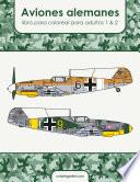 Aviones alemanes libro para colorear para adultos 1 & 2