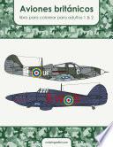 Aviones británicos libro para colorear para adultos 1 & 2