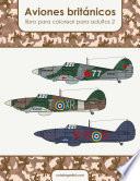 Aviones británicos libro para colorear para adultos 2