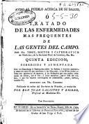 Aviso al pueblo acerca de su salud ó Tratado de las enfermedades mas frequentes de las gentes del campo