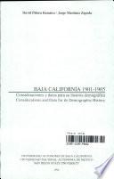 Baja California 1901-1905