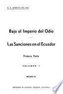 Bajo el imperio del odio ...