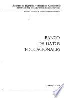 Banco de datos educacionales